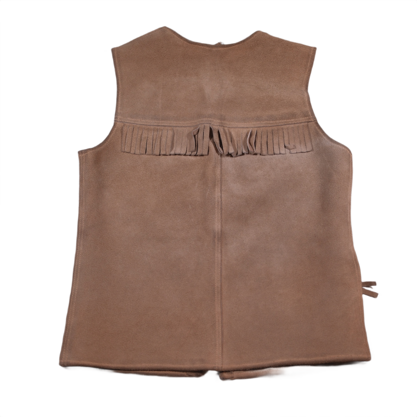 1970s Fringe Suede Vest - XS