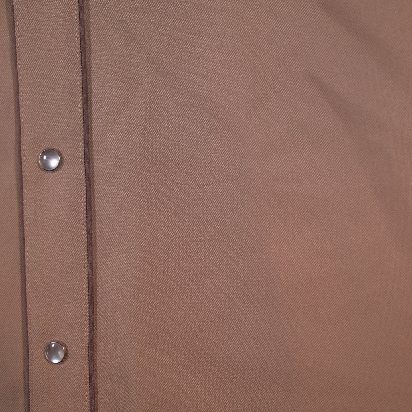 1970's Brown HbarC Polyester Royal Flush embroidered Western Shirt - L/XL