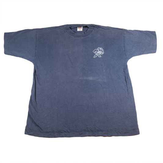 D.L.W Bulldog Blue T-shirt - L