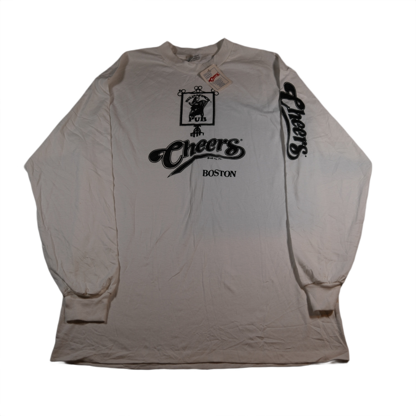 1991 Deadstock 'Cheers' Long sleeve t-shirt - L