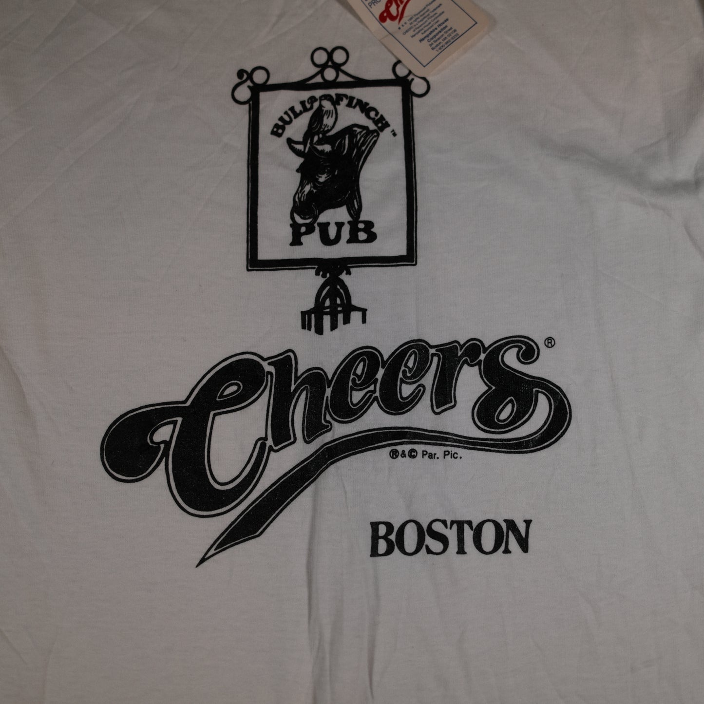 1991 Deadstock 'Cheers' Long sleeve t-shirt - L