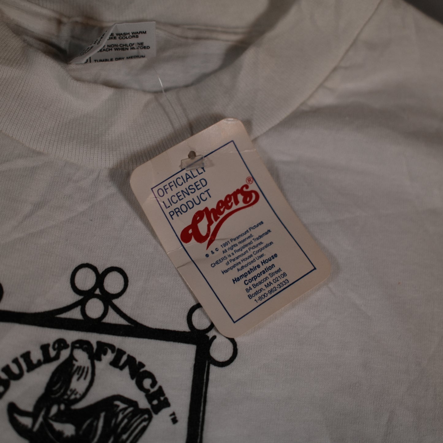 1991 Deadstock 'Cheers' Long sleeve t-shirt - L