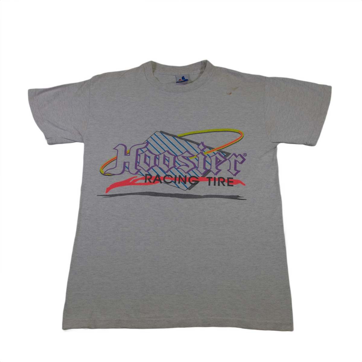 1980's GreyHoosier Drag racing tyre T-shirt - S
