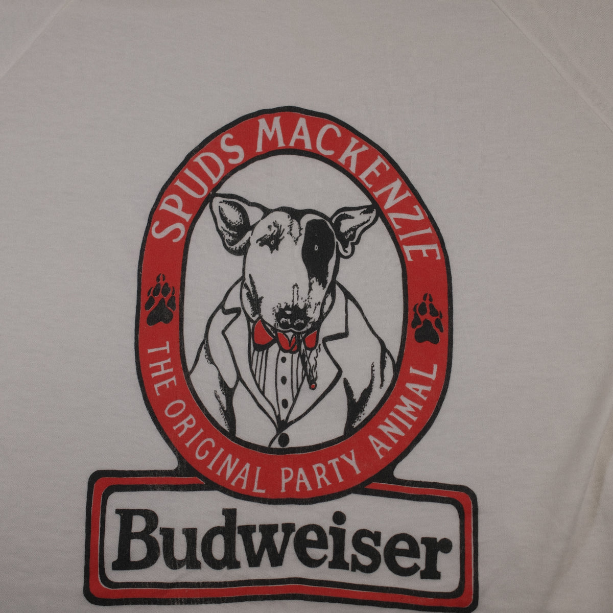 1980's 'Spuds Mckenzie' Budweiser advertising tee - L