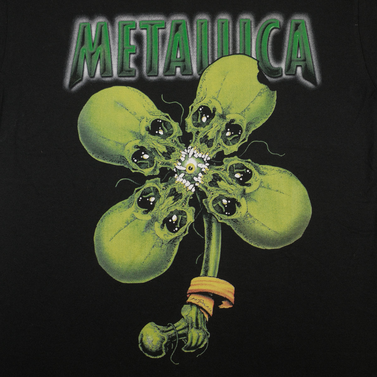 Bootleg y2k Metallica 'No Leaf Clover' band tee - S