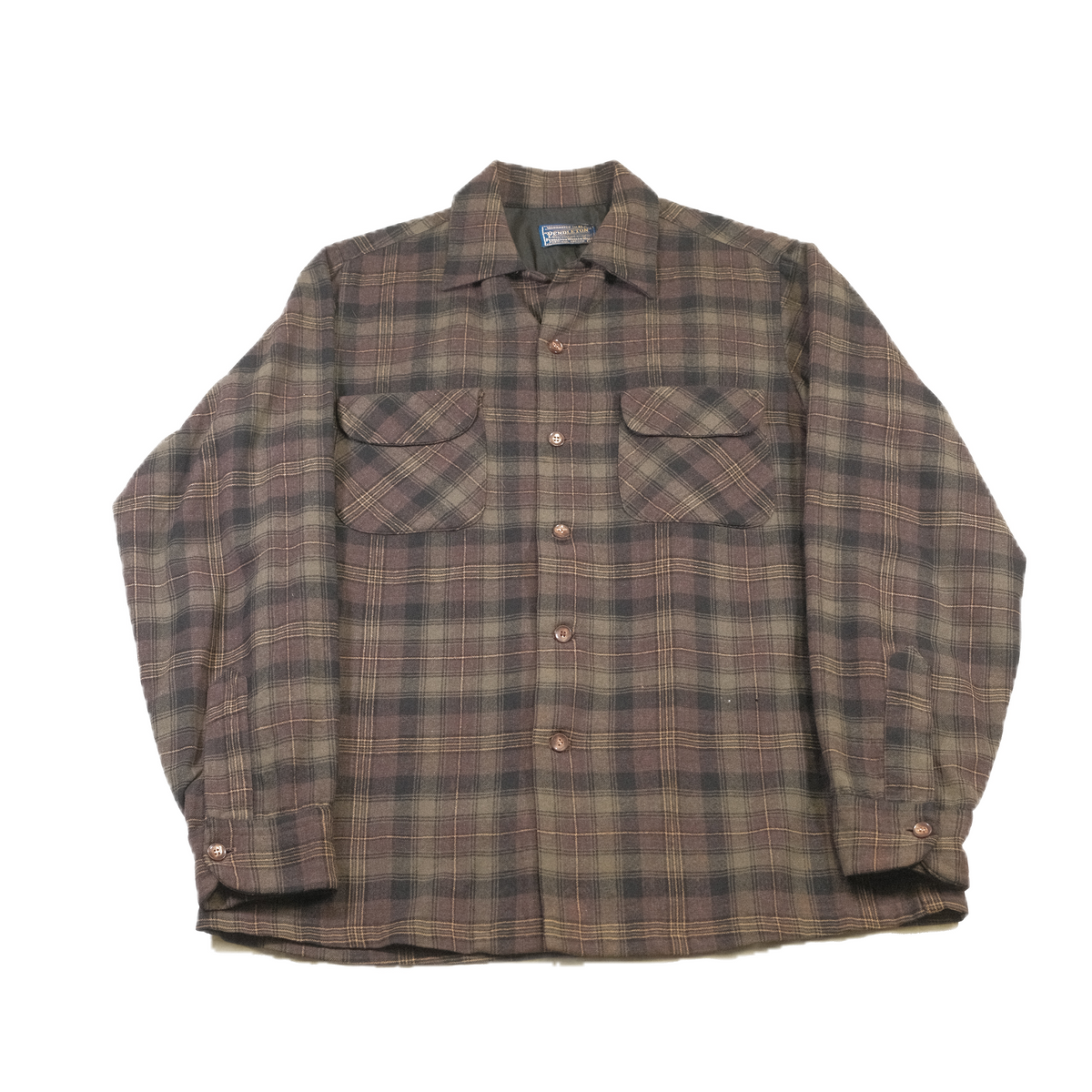1960's Pendleton Wool Board Shirt - M/L