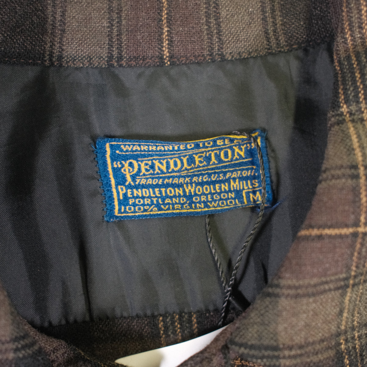 1960's Pendleton Wool Board Shirt - M/L