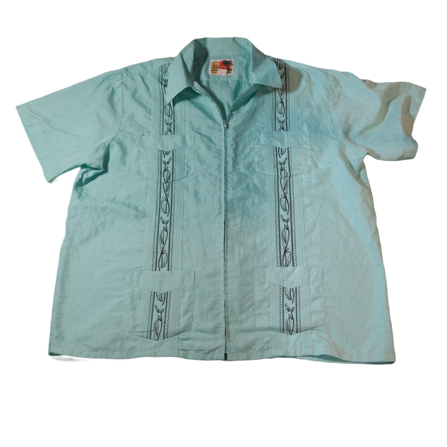 1970s Haband Guayabera - XL