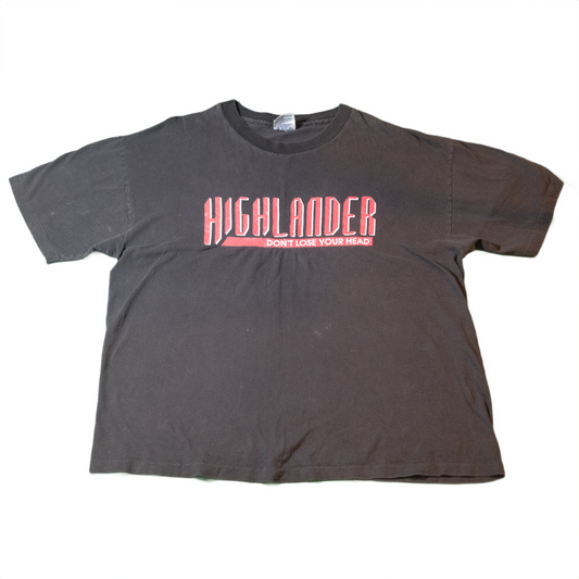 90's Highlander Movie Promo t-shirt - M/L
