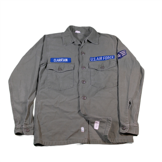 1960's/70's OG-107 U.S Air force Fatigue Shirt - S
