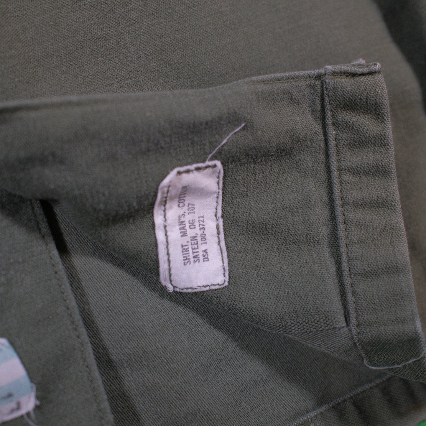 1960's/70's OG-107 U.S Air force Fatigue Shirt - S