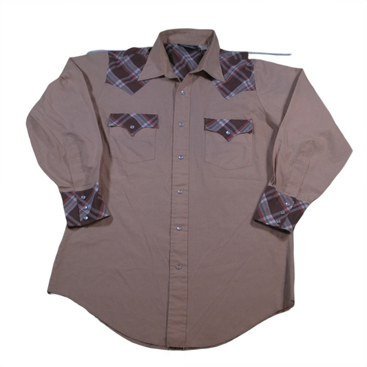 1970's "Champion Western" Western Shirt - M