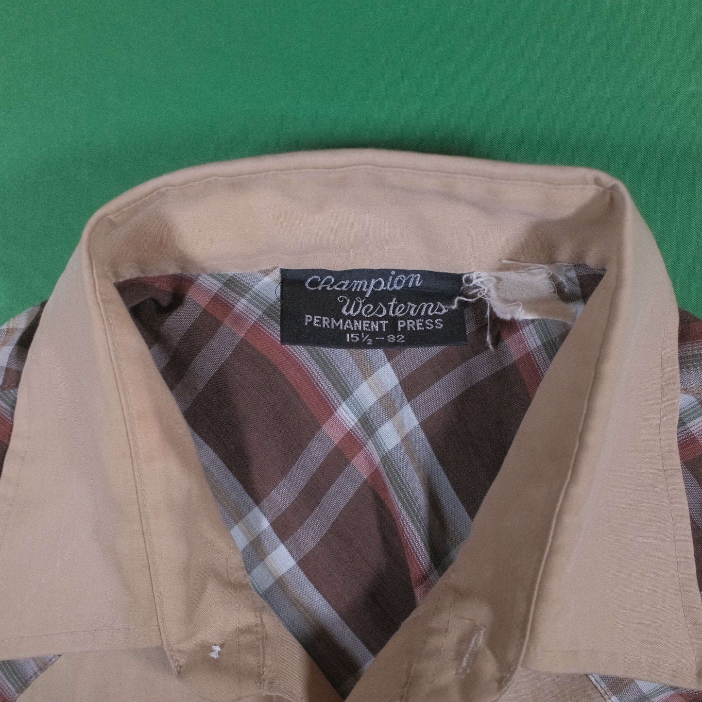 1970's "Champion Western" Western Shirt - M