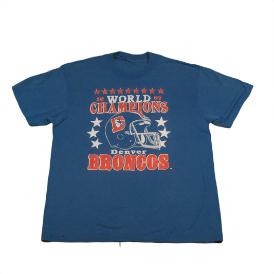 1987 Denver Broncos t-shirt - S