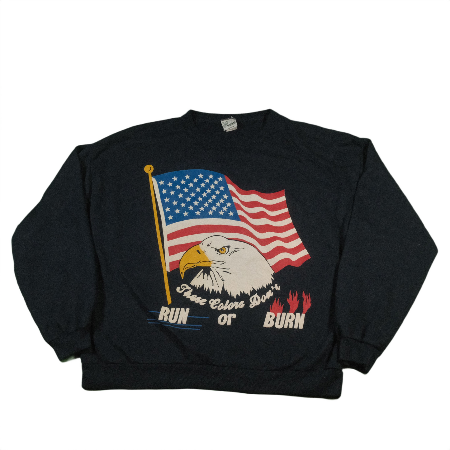 These Colours dont Run or Burn Jumper - M