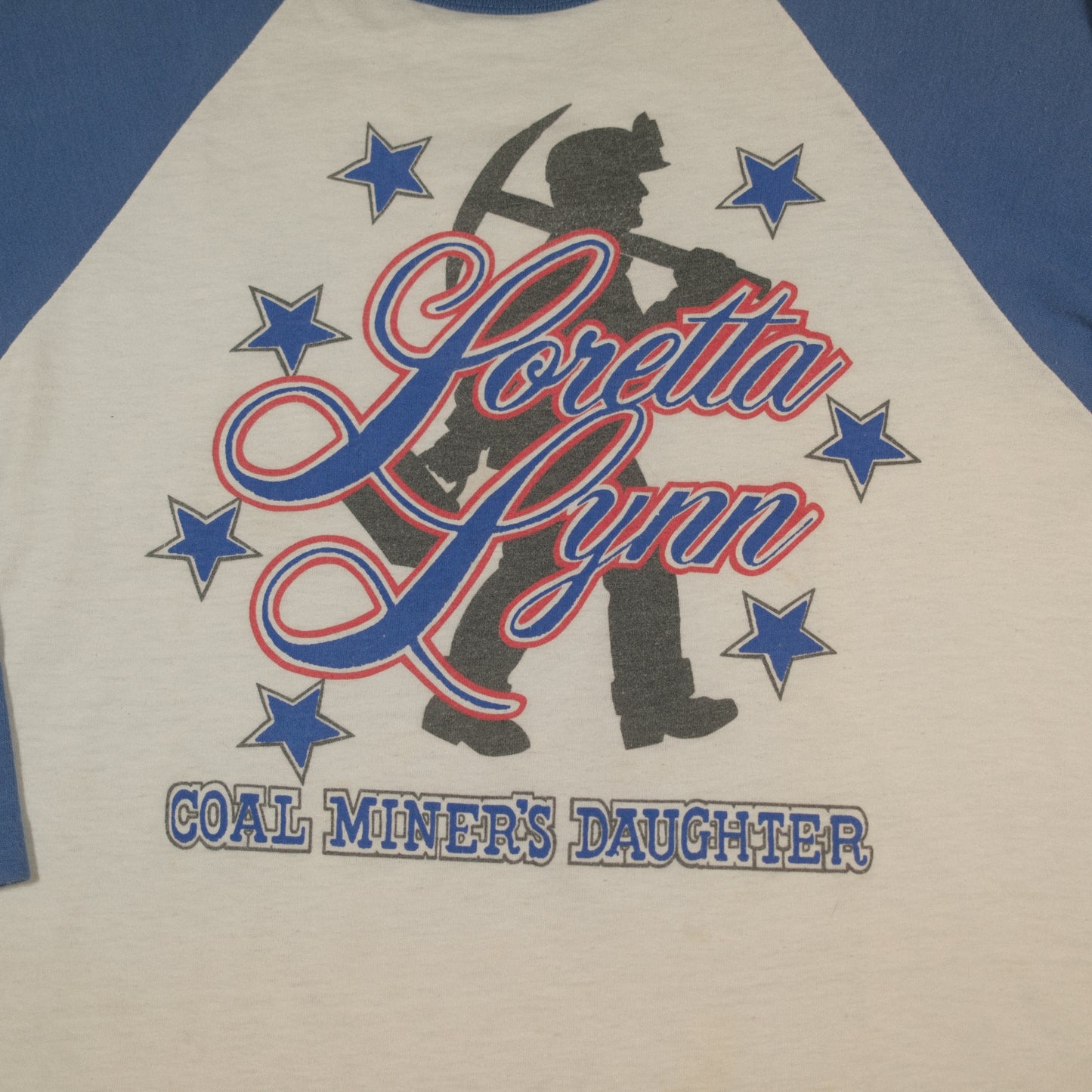 70's/80's Loretta Lynn Coal Miners Daughter World Tour t-shirt - XS/S