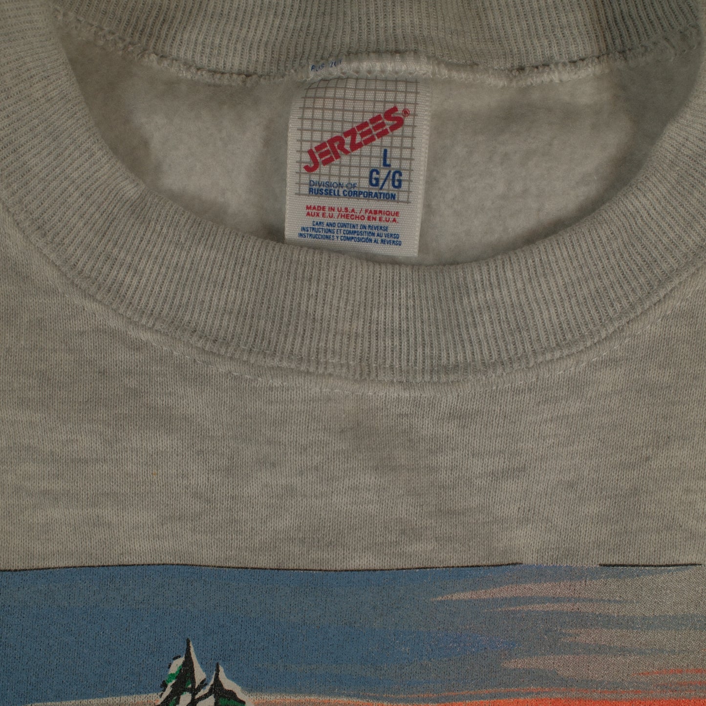 90's Jerzees Hunt Jumper - L