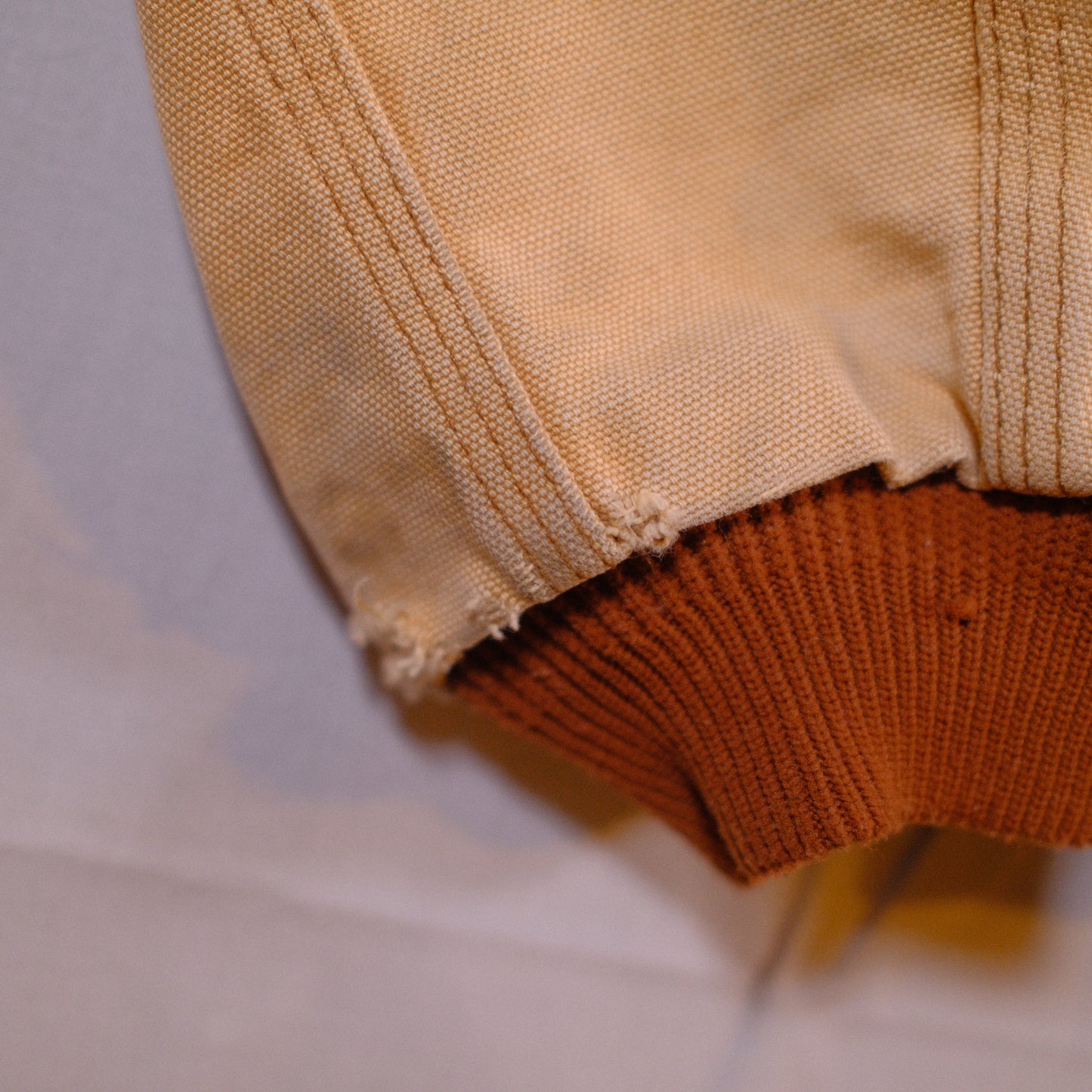 Vintage Workwear Bomber Jacket 1990's Carhartt j13 Santa Fe - S