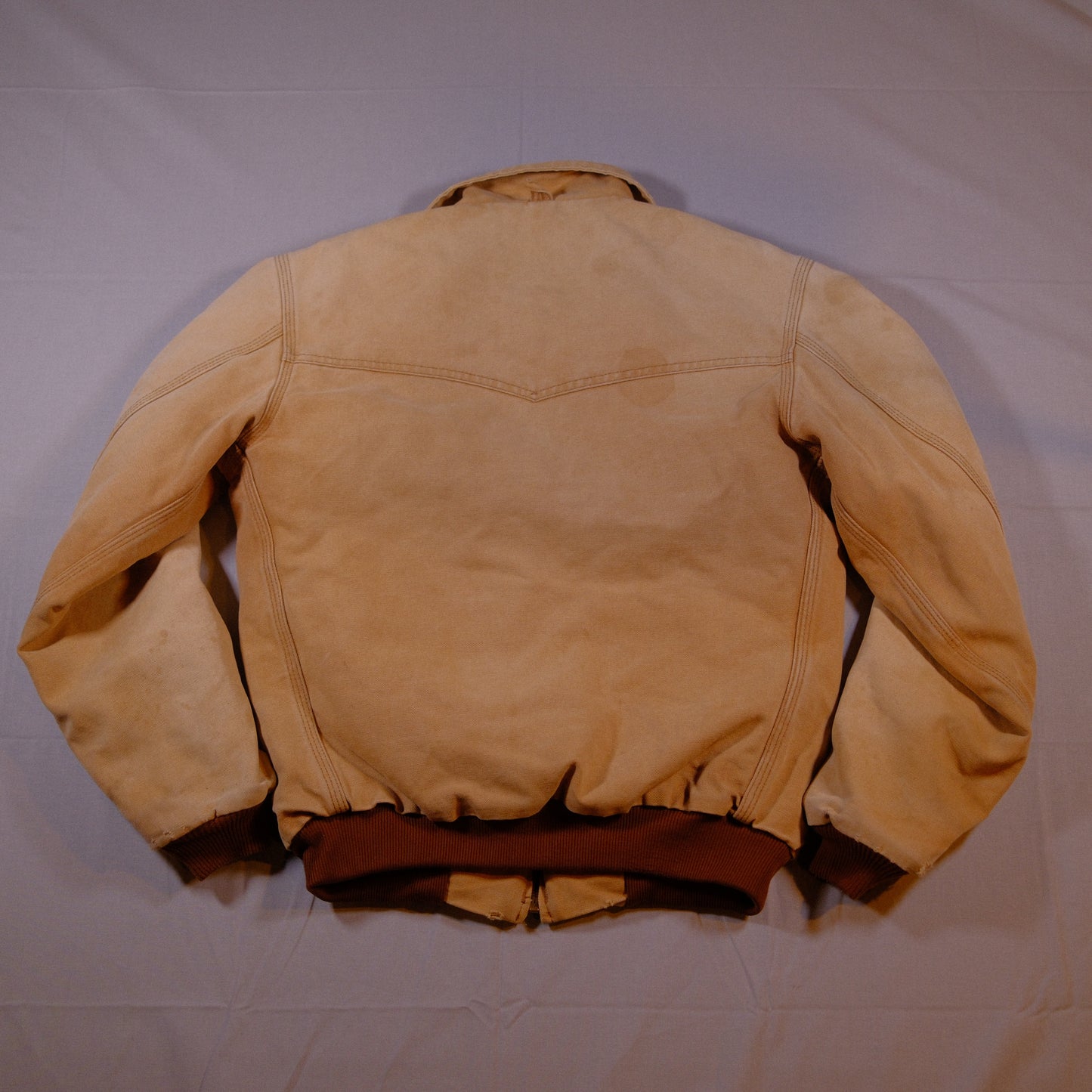 Vintage Workwear Bomber Jacket 1990's Carhartt j13 Santa Fe - S
